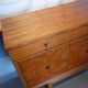 Enfilade scandinave en bois blond et teck