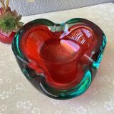 Cendrier Murano Sommerso vintage