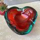 Vintage Murano Sommerso Ashtray