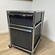 USM Haller wheeled cabinet in Anthracite Grey
