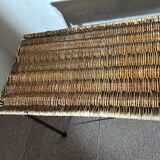 Rattan console, 1950