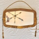 Golden art deco mirror