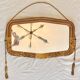 Golden art deco mirror