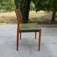Lot de 6 chaises scandinave J.L. Møller Model 80 années 1960