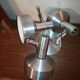 Ceiling luminaire, Wall lamp, stainless steel 1970