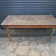 Table de ferme ou de métier ancienne en bois