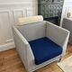 Paire de fauteuils Eastside par Ettore Sottsass pour Knoll