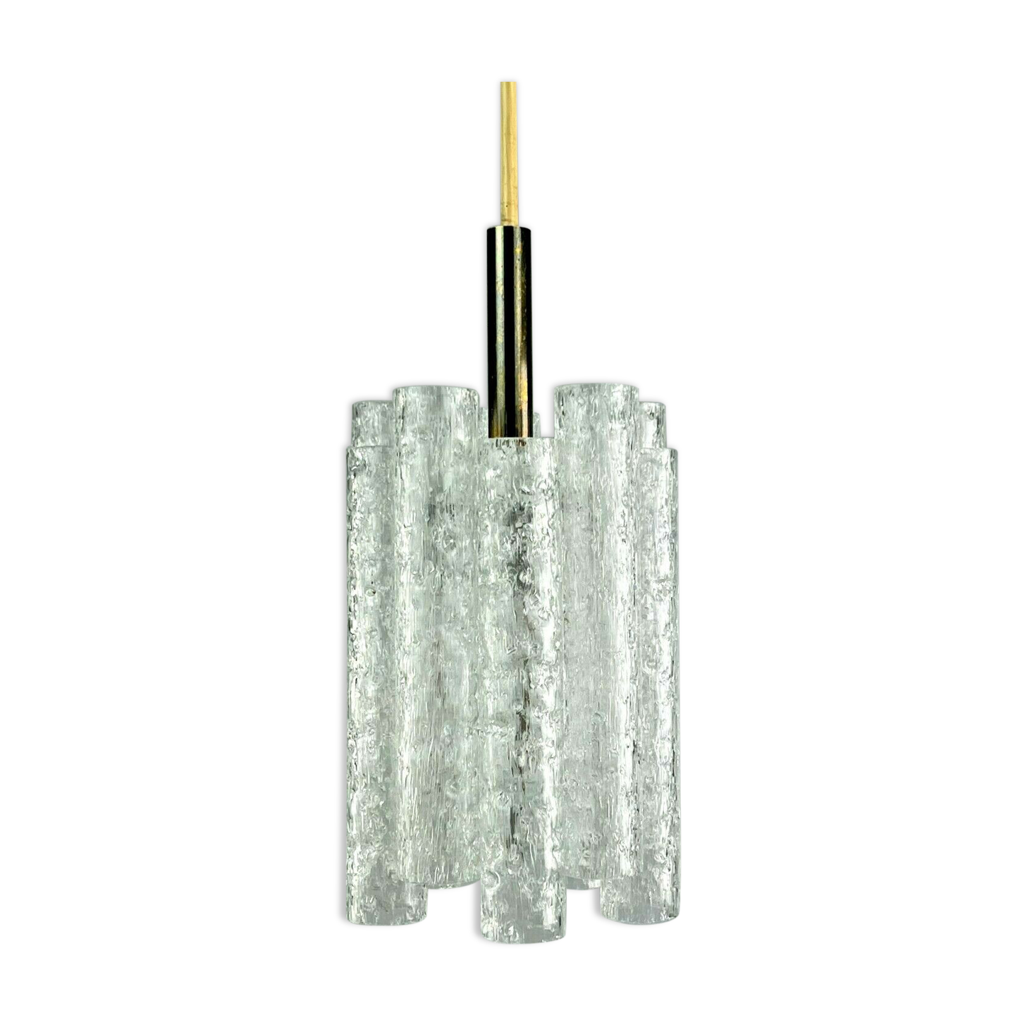60s 70s doria lamp light ceiling lamp hanging lamp space age design glass