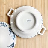 Longchamp iron earth tureen / vegetable bowl