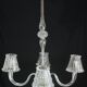 Luxury Art Decò Barovier e Toso Chandelier, Murano "Bubble" Glass, 1950s