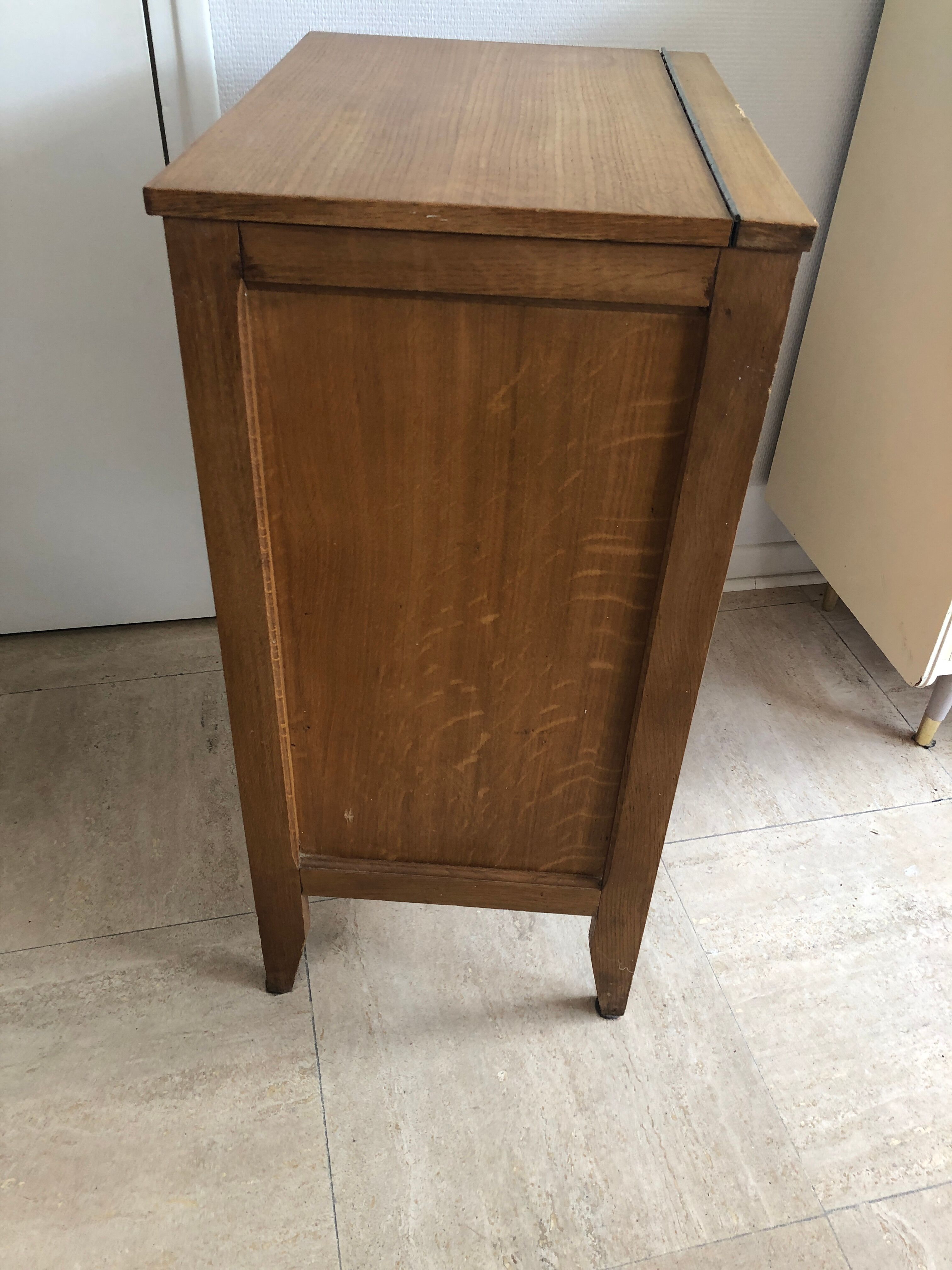 Meuble pour platine et vinyle vintage 1960