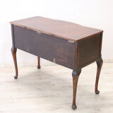 Writing Desk In Walnut Veneer, Early 20th Century