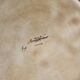 Vintage Sarreguemines barbotine serving platter