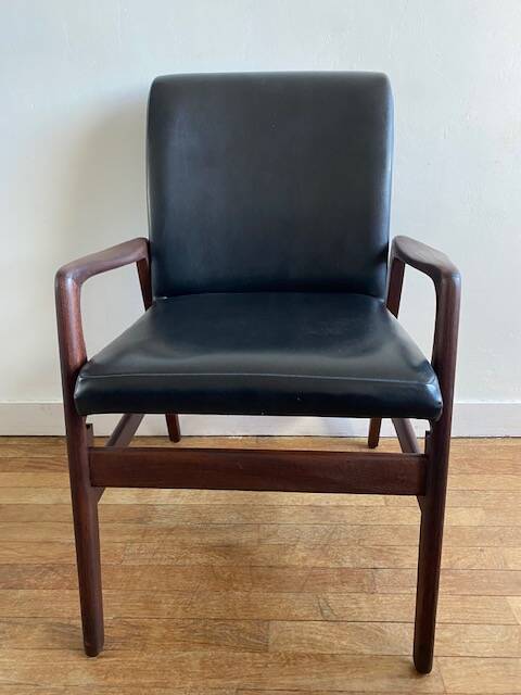 Scandinavian teak armchair