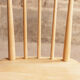 Set of 6 solid beech bar chairs completely renovated, circa 1960
