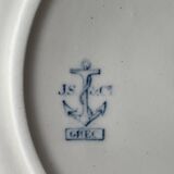 Assiette en terre de fer Grec JS & Cie
