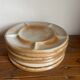 6 stoneware plates