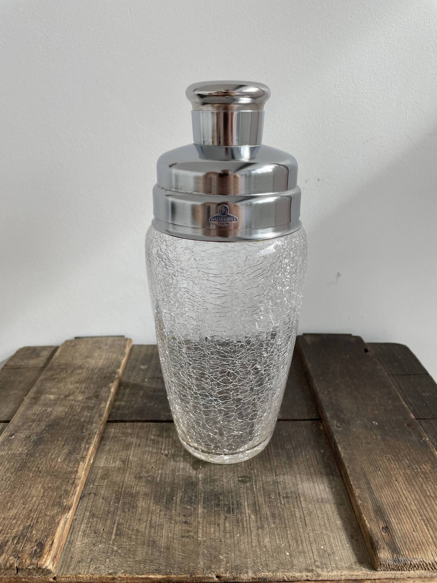 DeMeyere Inalterable Crystal Shaker - Crystal Martini Shaker Ice Bucket - Belgium