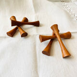 Michael Bloch Danish Teak Knife Holder