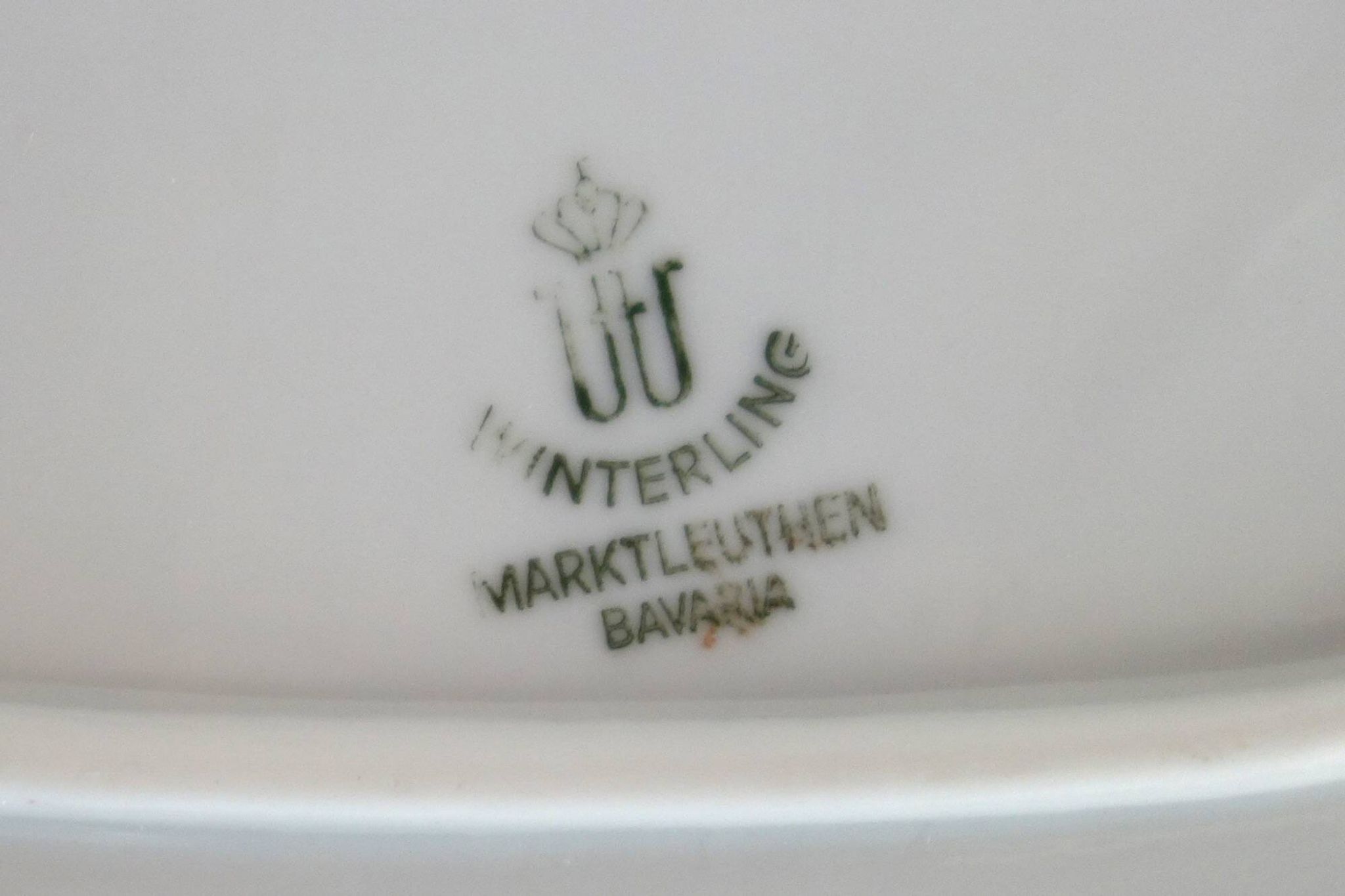 3 oval dishes Winterling Marktleuthen Bavaria 70's