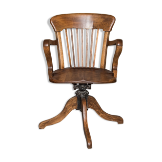 American armchair swivelling oak - 30s