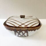 Ceramic vegetable dish from Lunéville-Badonviller