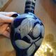 Service à liqueur. Carafe et verres. Grès d Alsace. P. Schmitter.