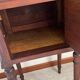 Table de chevet ancienne marbre et bois