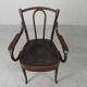 Fauteuil en hêtre avec accoudoirs dans le style Thonet, années 1920