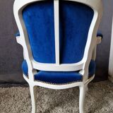 Weathered convertible armchair