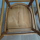 lot de 4 chaises bistrots bois clair années 60