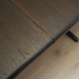 Oak table, Danish design, 1970s, manufacturer: Skovby