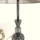 Chrome and Glass Lamp 1950s - Jacques Adnet Style