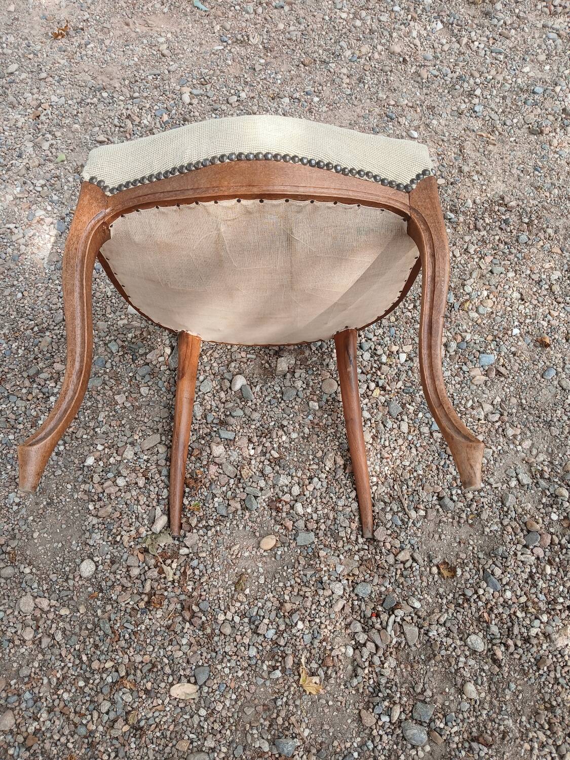 Antique upholstered chair