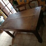 Table de ferme en merisier – xixe siècle