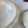 Vintage soup tureen, blue ironstone, Salins model, Castellane