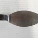 Art deco silver metal pie shovel