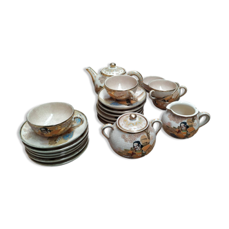 Satsuma style tea set