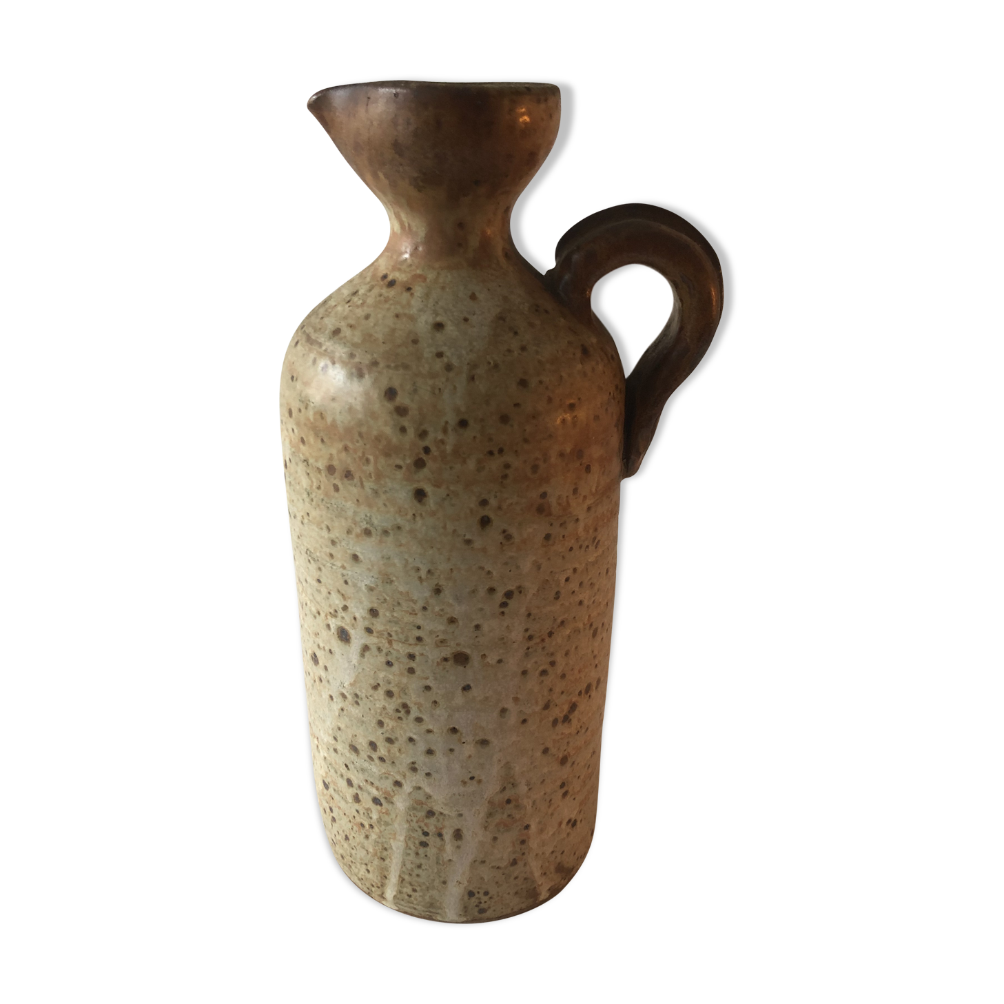 Pitcher ceramic stoneware vintage