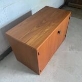 Storage unit module A (B) in Scandinavian teak from the 60s