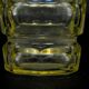 Art Deco vase, crystal, designed by J. Hoffmann, Czechoslovakia, 1930s