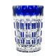 Mid-century modern vase, cobalt glass, Germany, 1950s