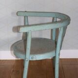 Fauteuil enfant Baumann bleu, 1940