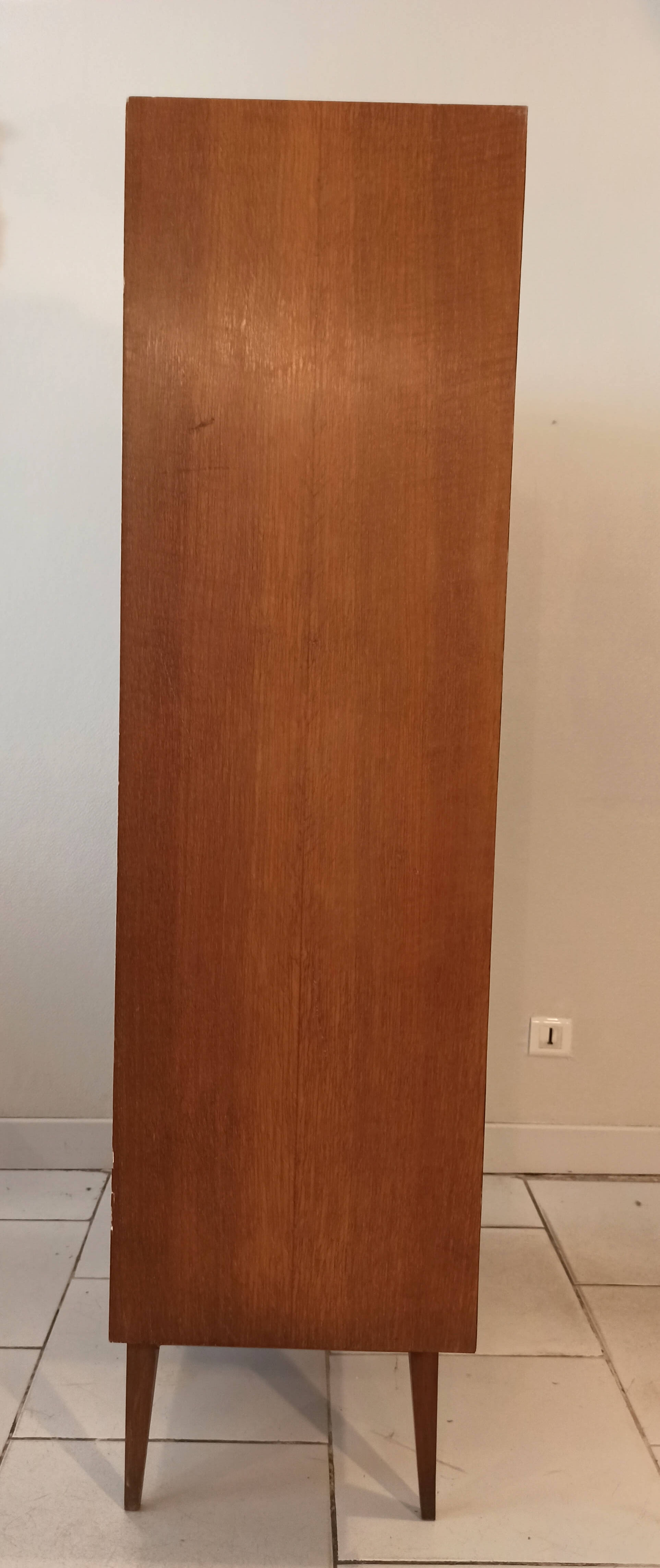 Vintage showcase furniture 1960s teak Scandinavian style