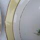 Set of 6 antique Ceranord deep plates - flower design