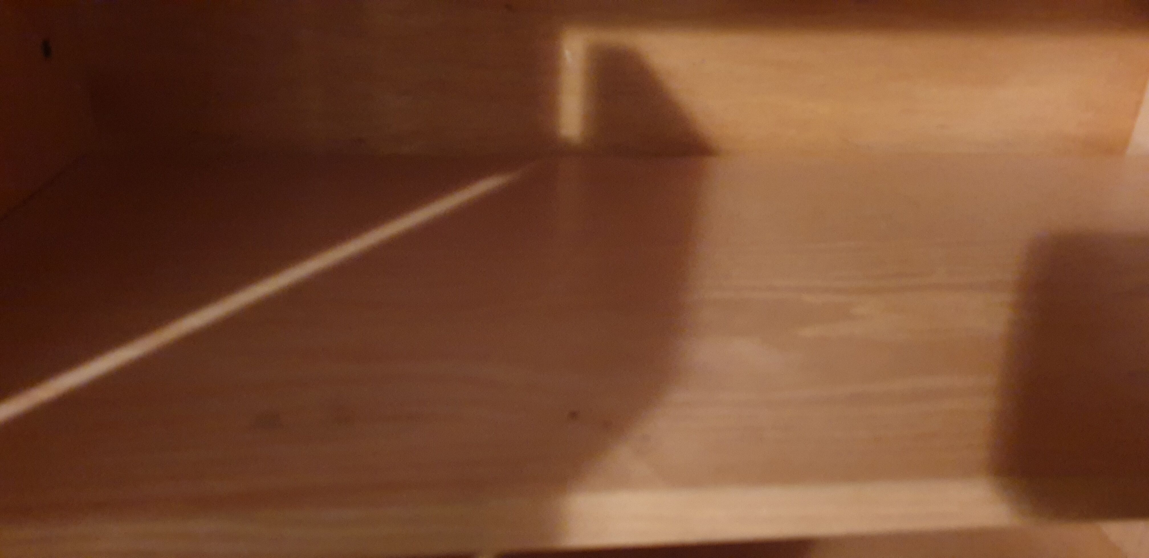 Secretary with vintage flap lamp casserole