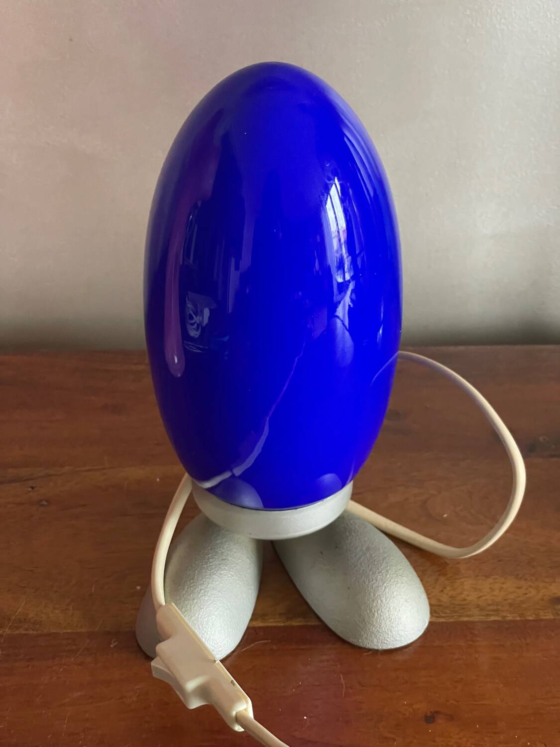 Vintage egg floor lamp
