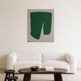 Acrylic on stretched canvas "good luck"