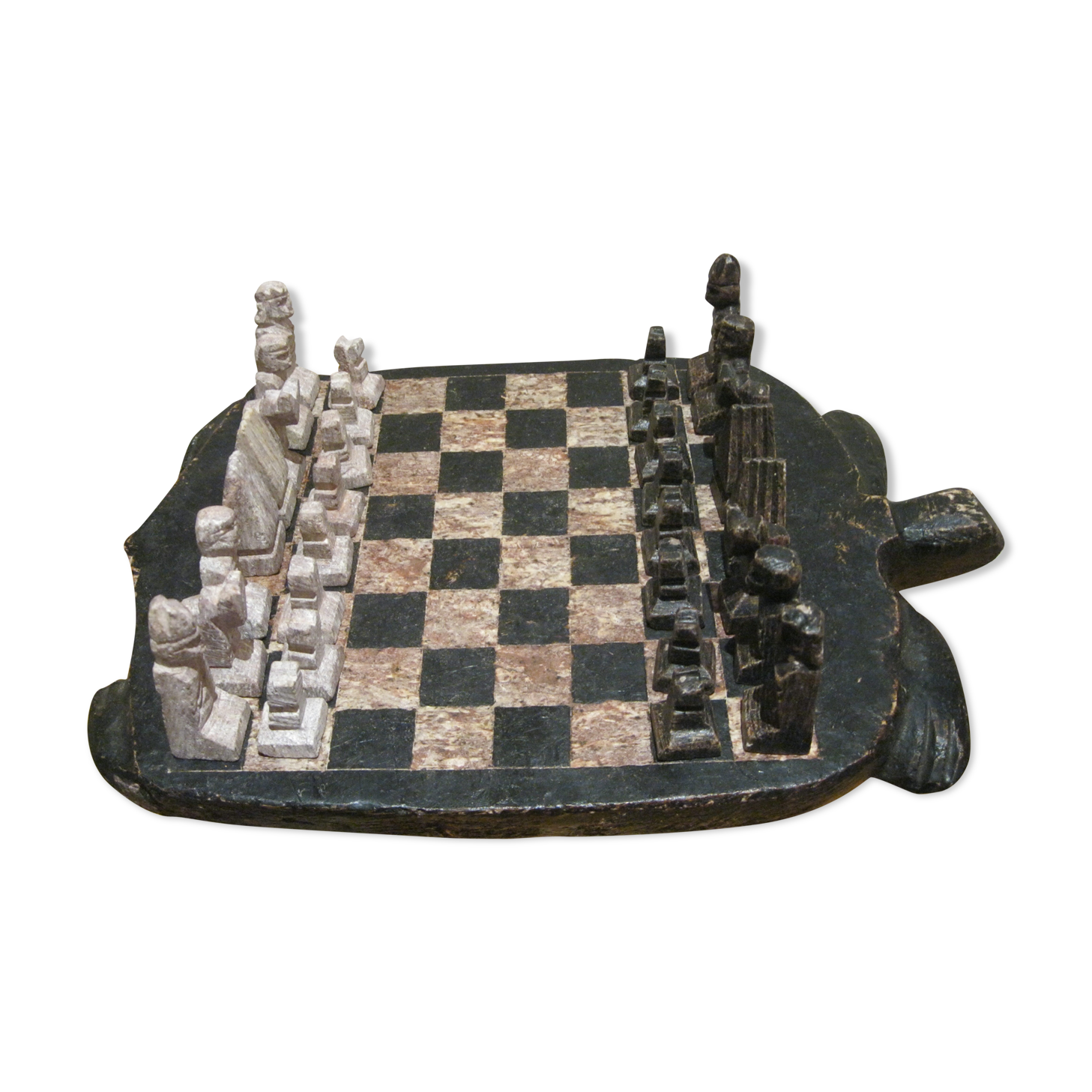 Stone chess game
