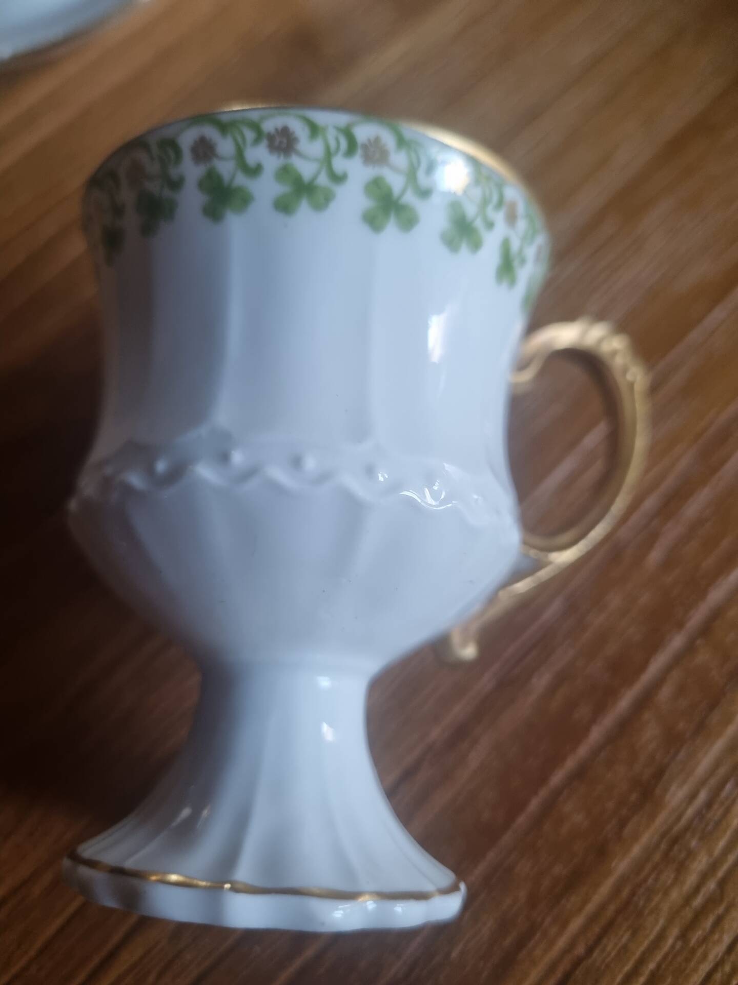 Porcelain coffee cup from Limoges